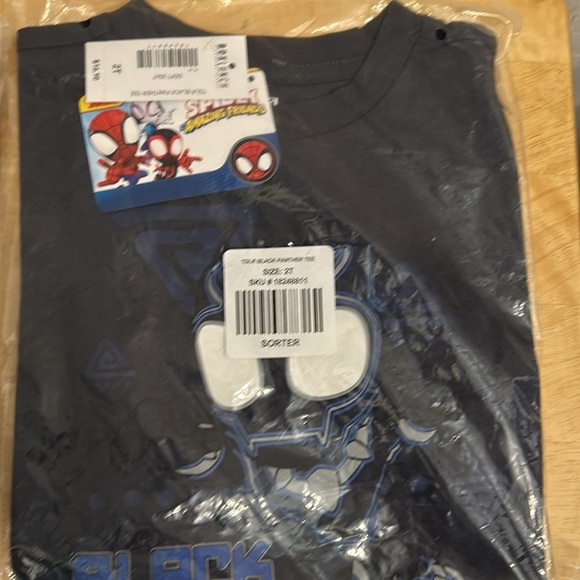 Marvel Spidey and His Amazing Friends Toddler T-Shirts Black Panther Spidey - Picture 7 of 16